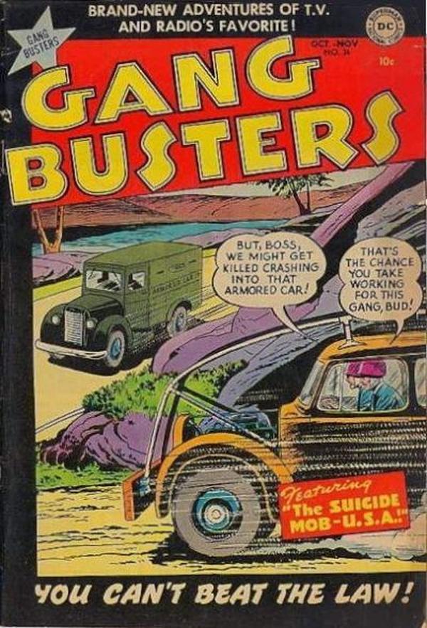 Gang Busters #36 cover