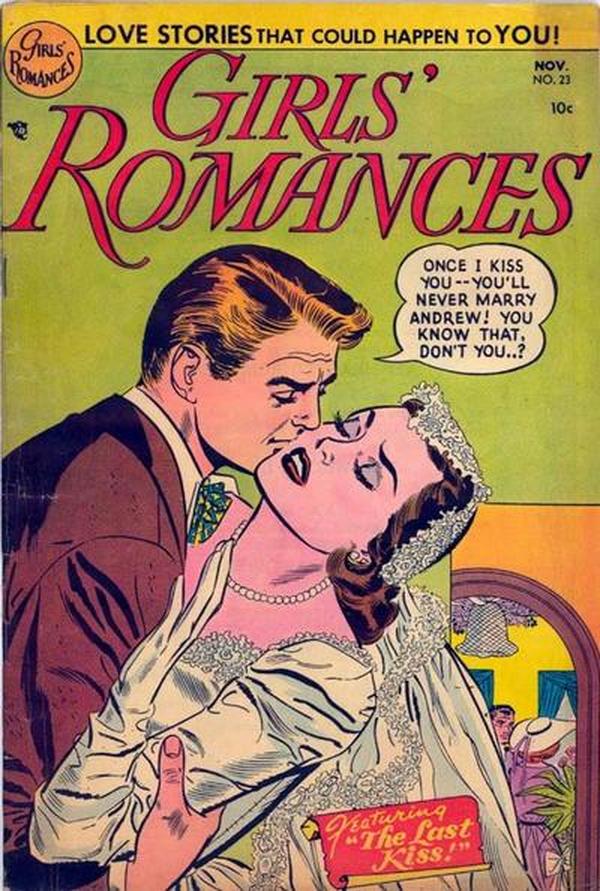 Girls' Romances #23 cover