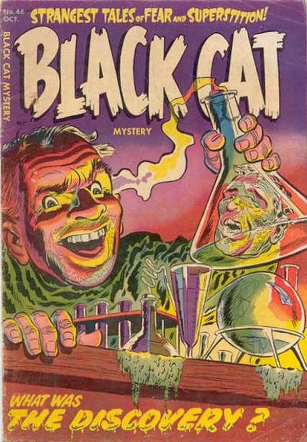 Black Cat Comics #46 cover