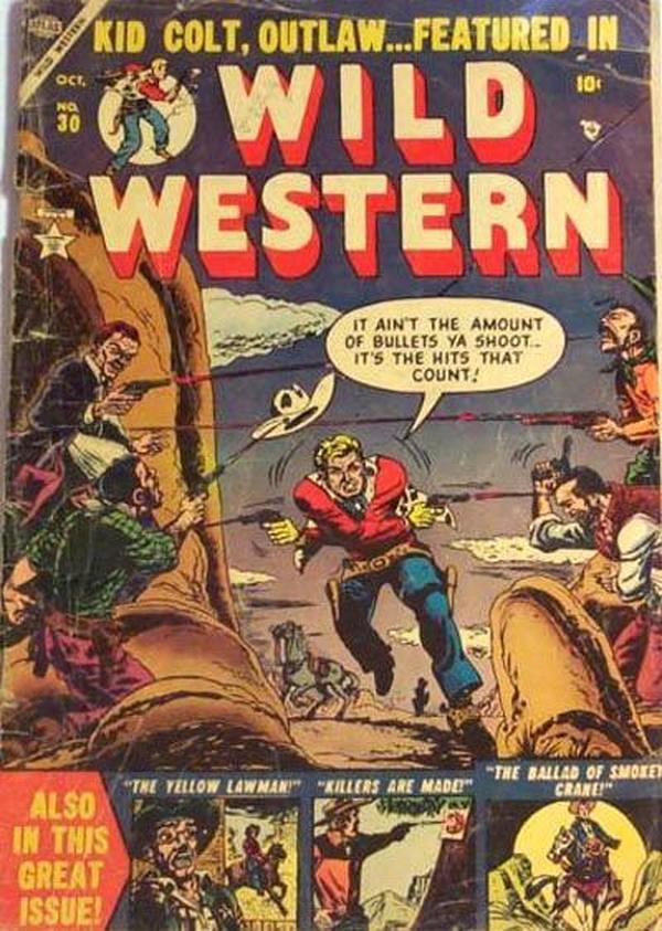 Wild Western #30 cover