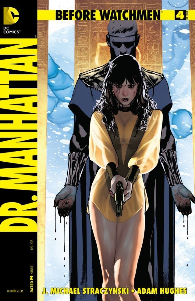 Before Watchmen: Dr. Manhattan #4 cover