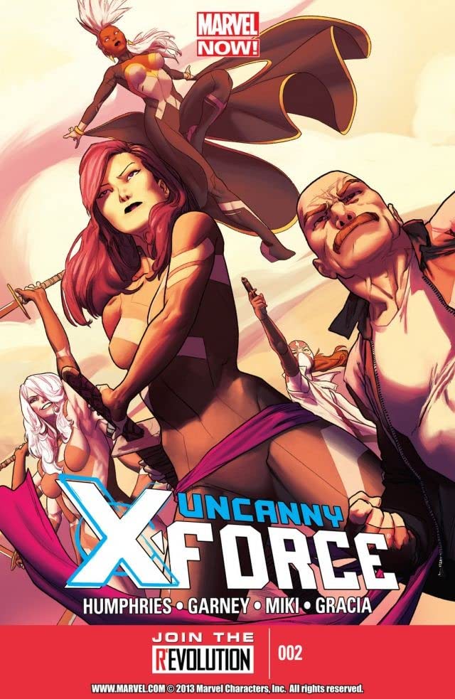 Uncanny X-Force #2 cover