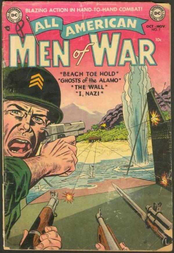 All-American Men of War #7 cover