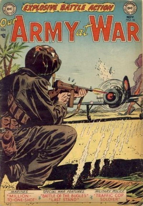 Our Army at War #16 cover