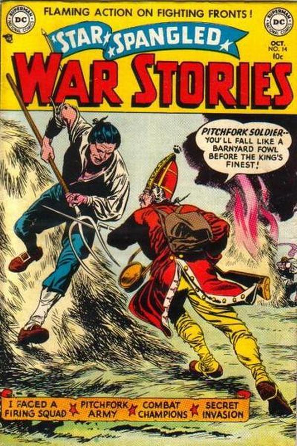 Star Spangled War Stories #14 cover