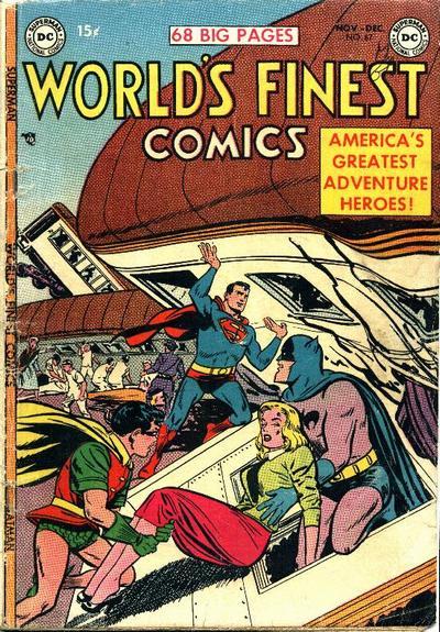 World's Finest Comics #67 cover
