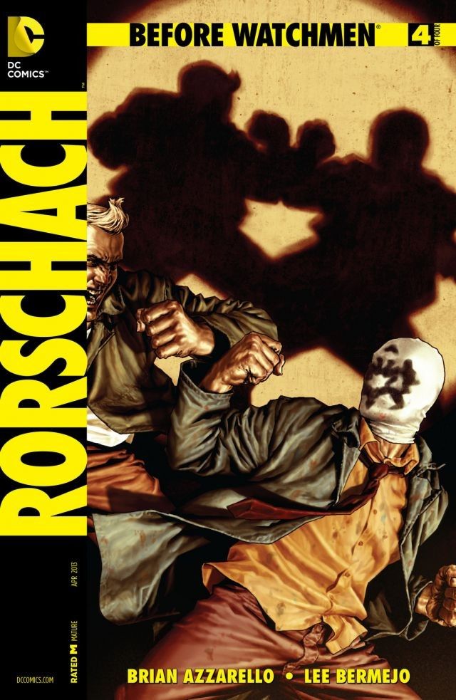 Before Watchmen: Rorschach #4 cover