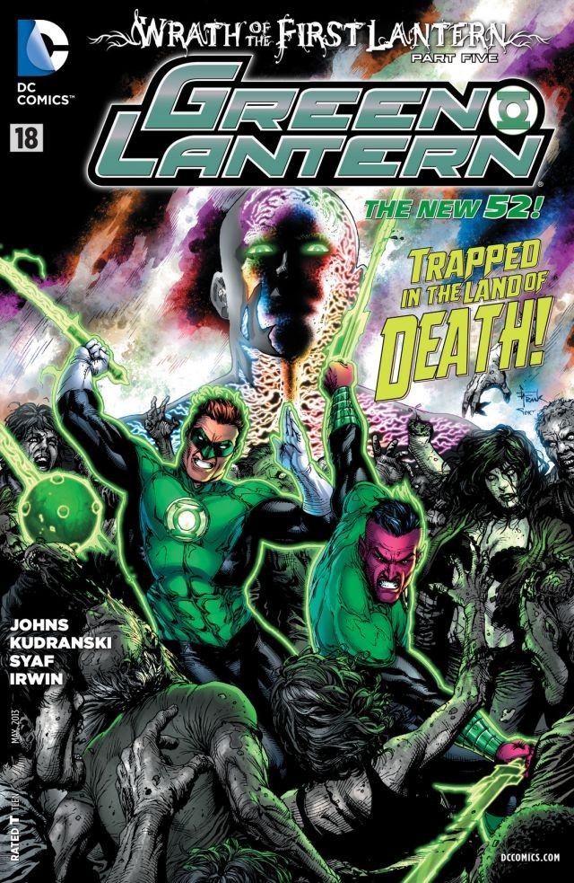 Green Lantern #18 cover