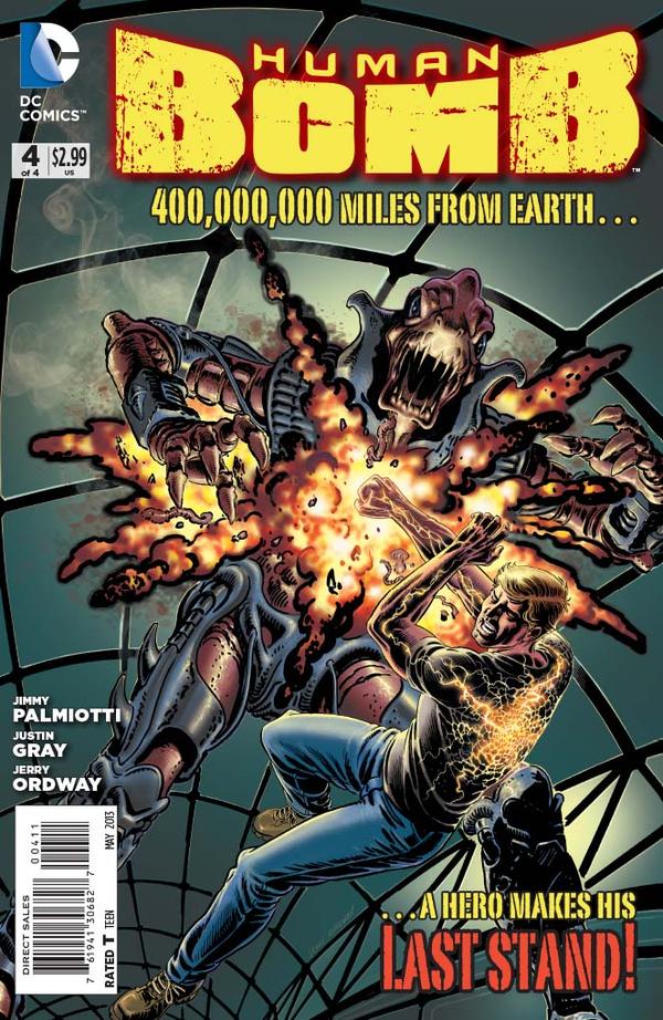 Human Bomb #4 cover