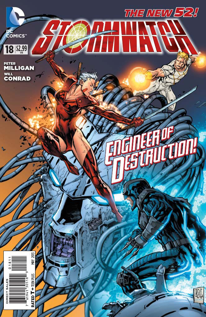 Stormwatch #18 cover