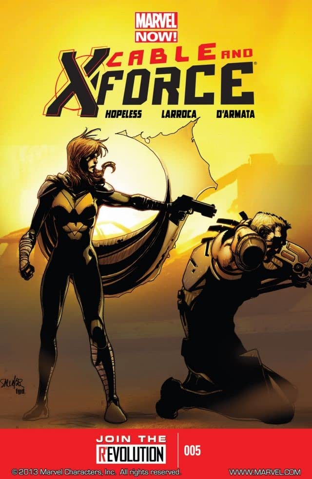 Cable and X-Force #5 cover