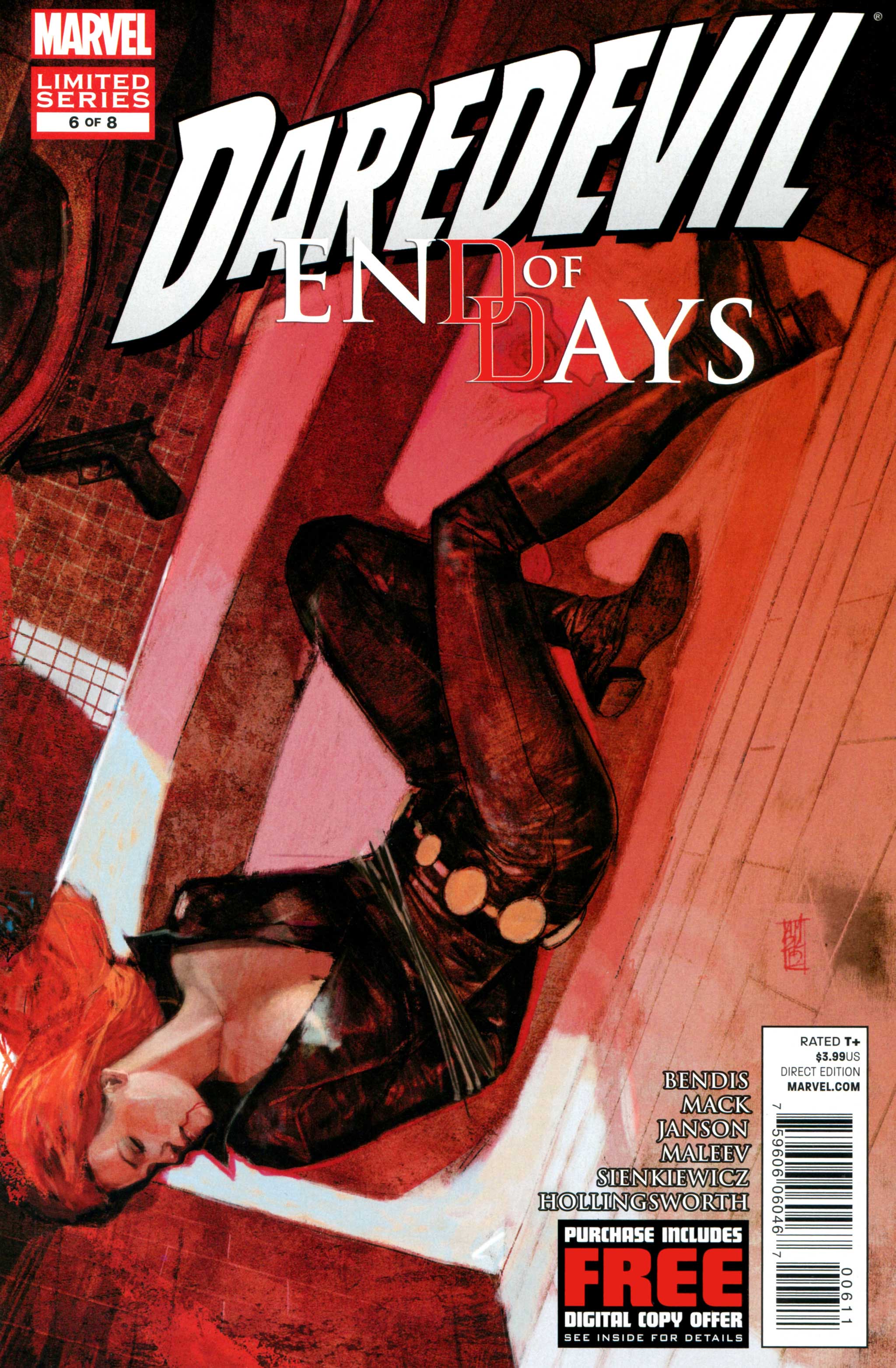 Daredevil: End of Days #6 cover