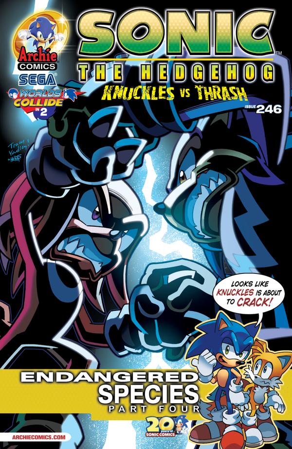 Sonic the Hedgehog #246 cover