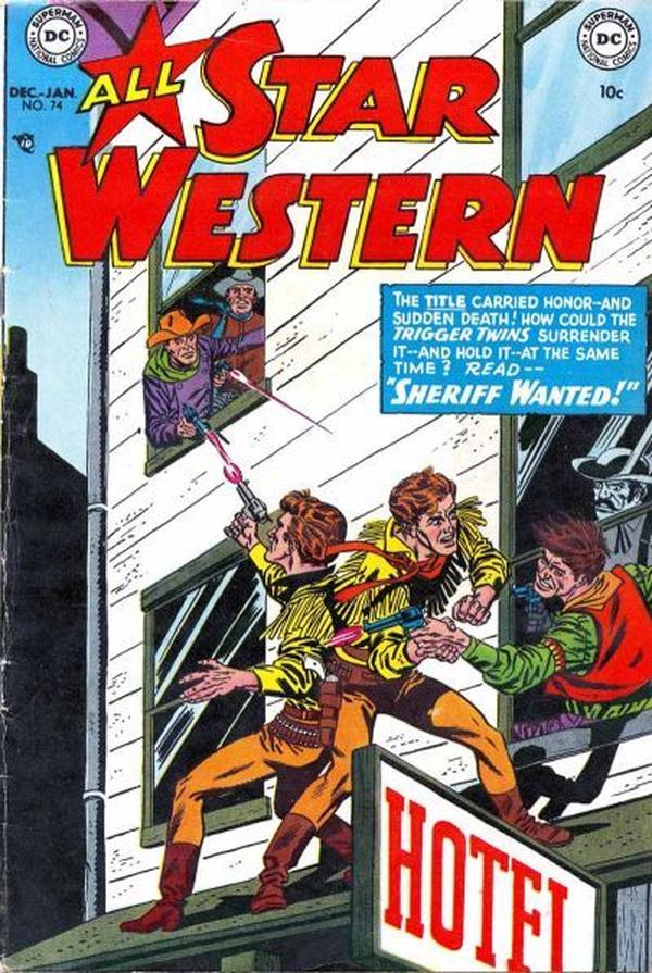 All Star Western #74 cover