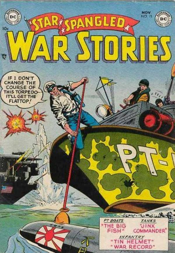 Star Spangled War Stories #15 cover