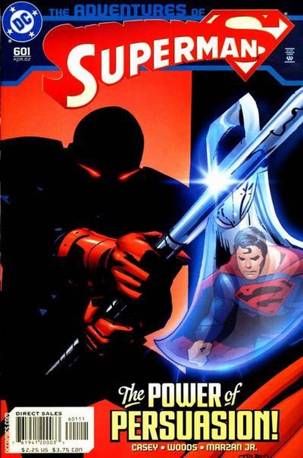 Adventures of Superman #601 cover