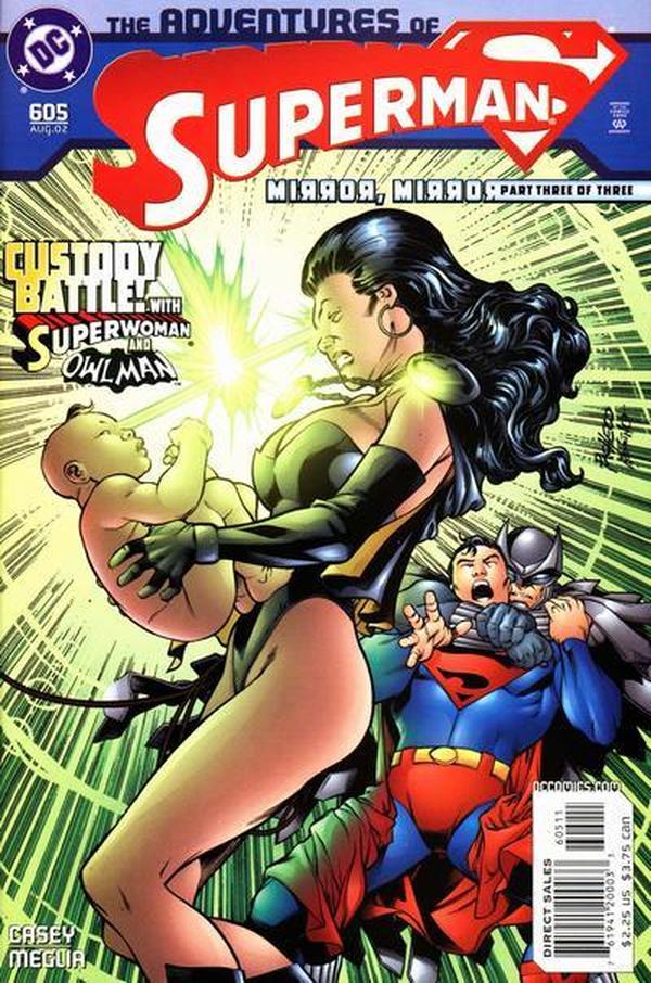 Adventures of Superman #605 cover