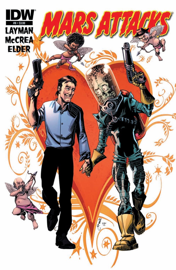 Mars Attacks #8 cover