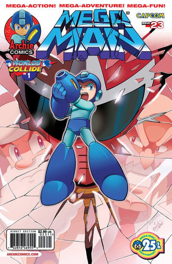 Mega Man #23 cover