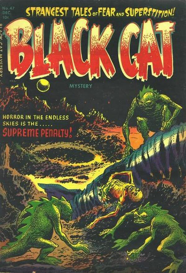 Black Cat Comics #47 cover