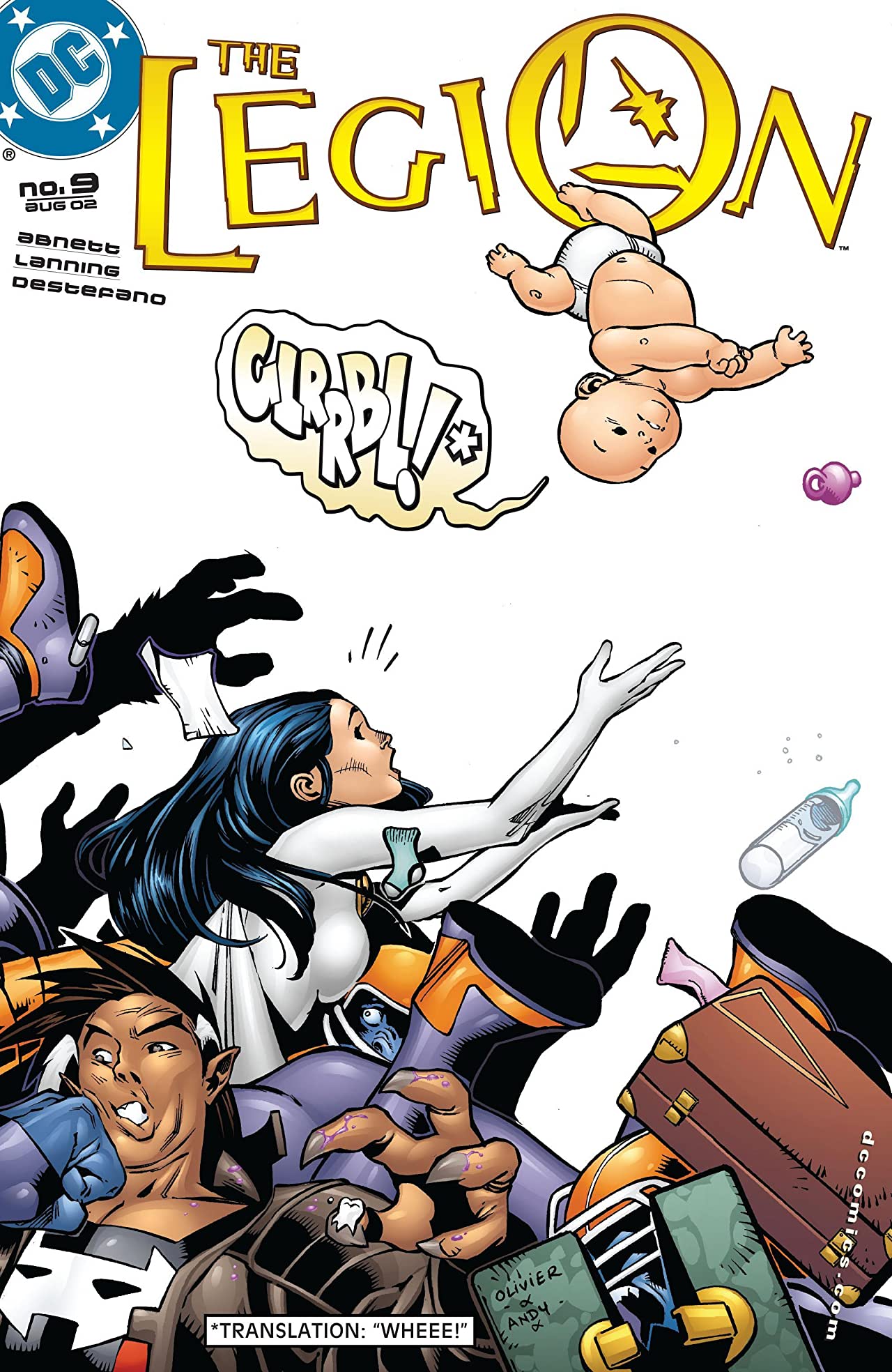 The Legion #9 cover