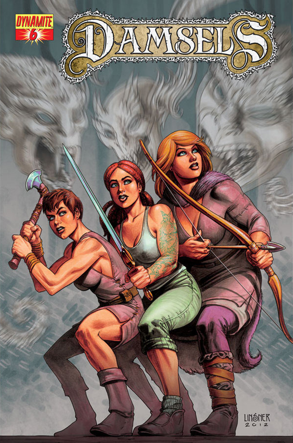 Damsels #6 cover