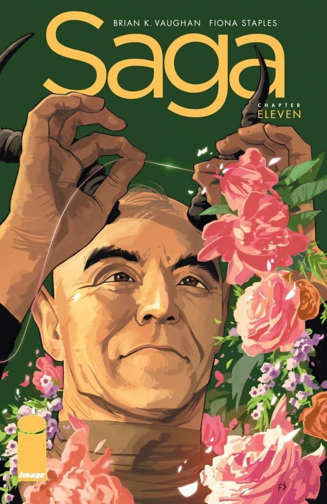 Saga #11 cover