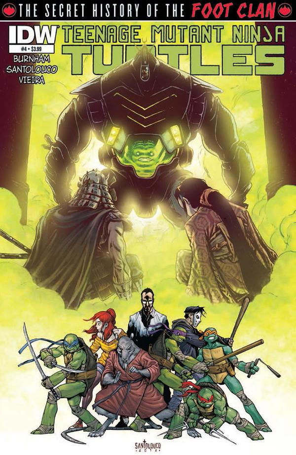 Teenage Mutant Ninja Turtles: The Secret History of the Foot Clan #4