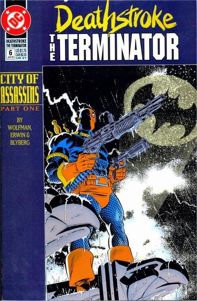 Deathstroke, the Terminator #6 cover