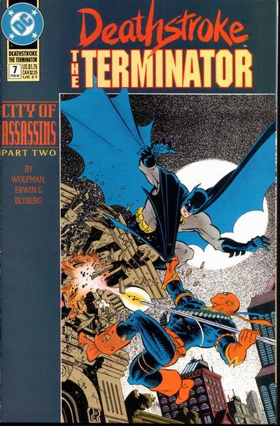Deathstroke, the Terminator #7 cover