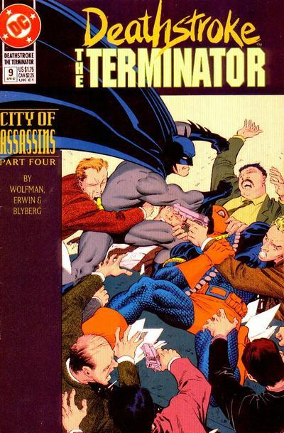 Deathstroke, the Terminator #9 cover