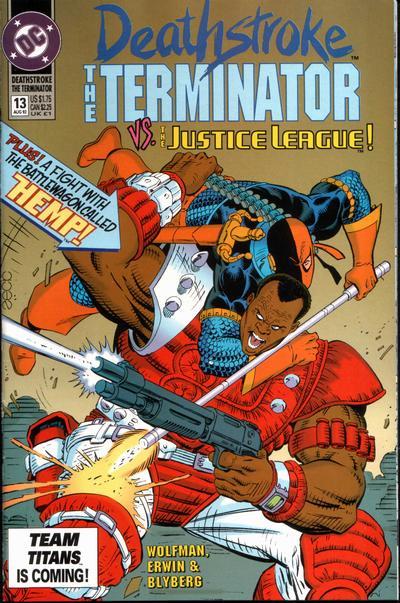 Deathstroke, the Terminator #13 cover
