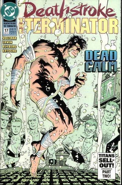 Deathstroke, the Terminator #17 cover