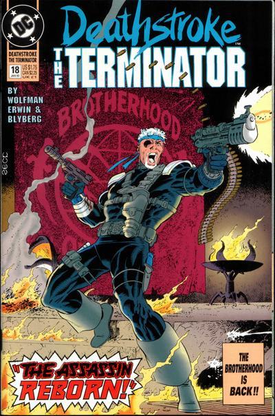 Deathstroke, the Terminator #18 cover