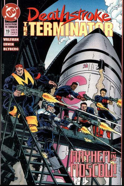 Deathstroke, the Terminator #19 cover