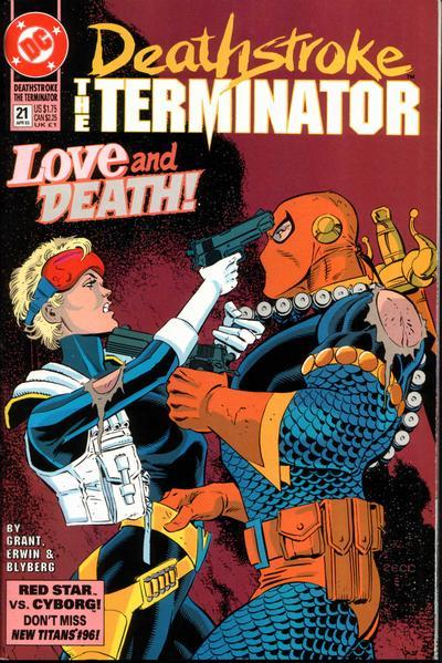 Deathstroke, the Terminator #21 cover