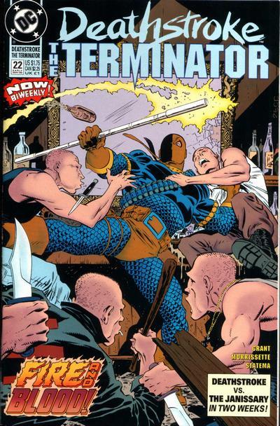Deathstroke, the Terminator #22 cover