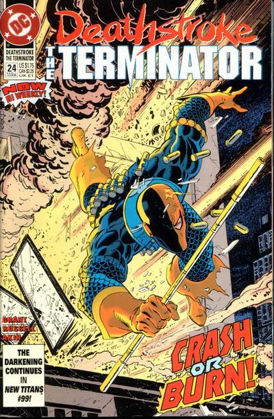 Deathstroke, the Terminator #24 cover