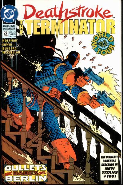 Deathstroke, the Terminator #27 cover