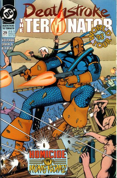 Deathstroke, the Terminator #29 cover