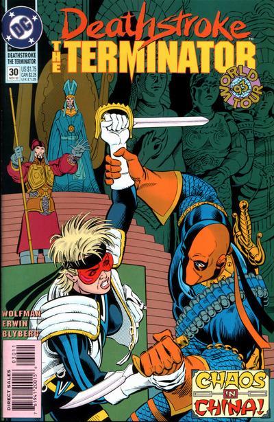 Deathstroke, the Terminator #30 cover