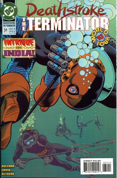 Deathstroke, the Terminator #31 cover