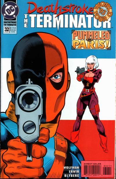 Deathstroke, the Terminator #32 cover