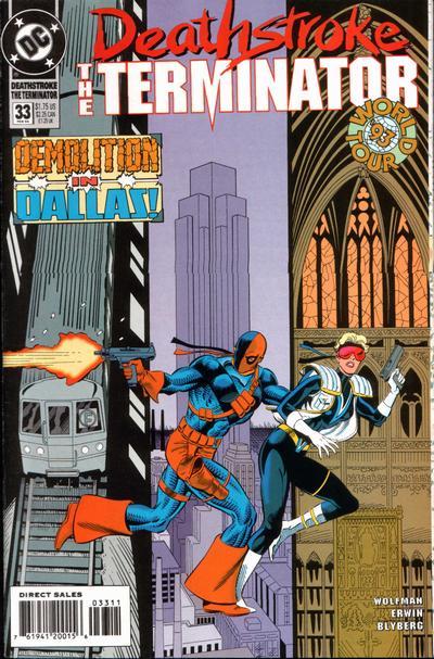 Deathstroke, the Terminator #33 cover