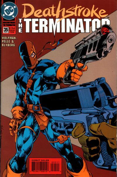 Deathstroke, the Terminator #35 cover
