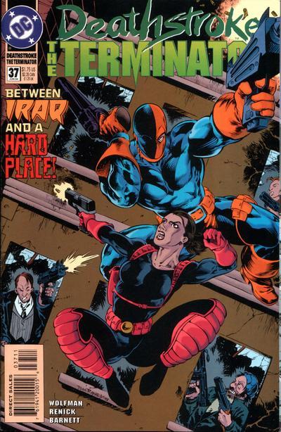 Deathstroke, the Terminator #37 cover