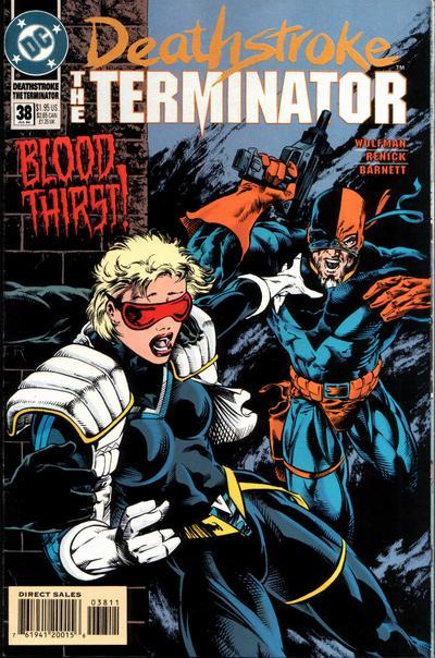 Deathstroke, the Terminator #38 cover