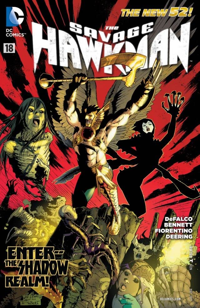 The Savage Hawkman #18 cover
