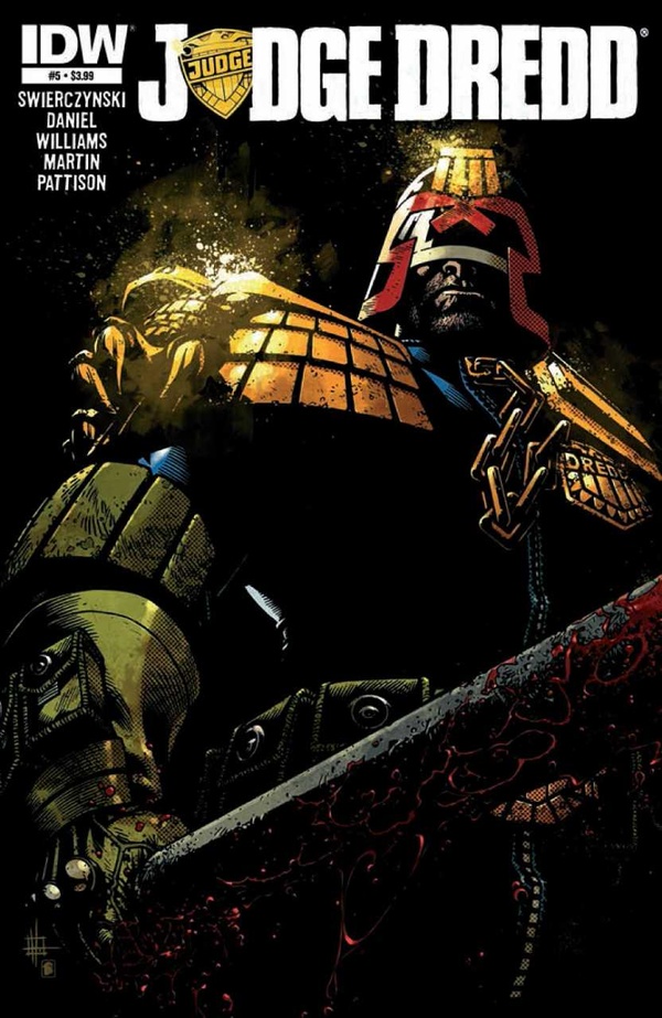 Judge Dredd #5 cover