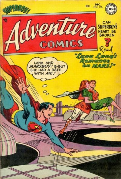 Adventure Comics #195 cover